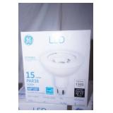 (6ct) NEW GE LED Floodlights. 15W