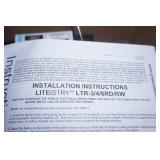 NEW Prescolite LITEISTRY LTR-3/4/6RD/RW Ceiling Fixture