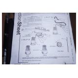 NEW Prescolite LITEISTRY LTR-3/4/6RD/RW Ceiling Fixture
