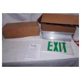 NEW (2ct) Isolite ELITE ELT Series Die Cast Aluminum LED Edge Lit Exit Signs
