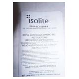 NEW (2ct) Isolite ELITE ELT Series Die Cast Aluminum LED Edge Lit Exit Signs