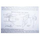 NEW (2ct) Isolite ELITE ELT Series Die Cast Aluminum LED Edge Lit Exit Signs