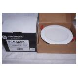 NEW Lithonia Lighting 6-inch LED Recessed Water Safe Downlight; NEW GE Lumination LED Recessed Downlight Retrofit kit