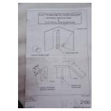 (4ct) NEW ABH 2100 Series recessed wall-mounted electromagnetic door holders