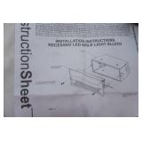 Recessed LED Step Light. Prescolite SLLED2