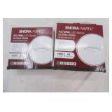 (5ct) NEW Nora AC Opal Led Series. Surface Mounted LED Lights.