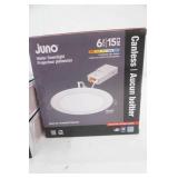 (3ct) NEW juno wafer downlight kit. 6"