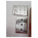 Hubbell Stainless Steel Commercial Grade Wall Plates