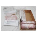 (4ct) NEW Kendall Rough In Part: Part: MSL 105201. Recessed Light Fixture Vent/Cover