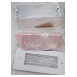 (4ct) NEW Kendall Rough In Part: Part: MSL 105201. Recessed Light Fixture Vent/Cover