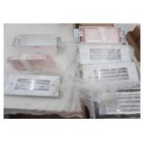 (5ct) NEW Kendall Rough In Part: Part: MSL 105201. Recessed Light Fixture Vent/Cover