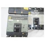 Square D Thermal-Magnetic Circuit Breaker, Molded Case, Adjustable Instantaneous Trip Circuit Breaker (industrial)
