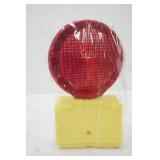 NEW Battery-Powered Traffic Barricade Warning Light
