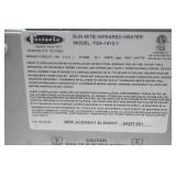 NEW Fostoria Sun-Mite Infrared Heater. Model FSA-1412-1