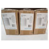 NEW (3ct) Kichler Flush Mount Indoor Ceiling Fixture. 9834WH 1-Light. 65W. BR30