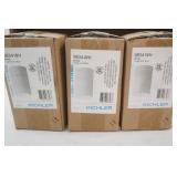 NEW (3ct) Kichler Flush Mount Indoor Ceiling Fixture. 9834WH 1-Light. 65W. BR30