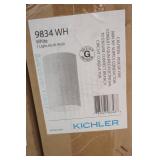 NEW (3ct) Kichler Flush Mount Indoor Ceiling Fixture. 9834WH 1-Light. 65W. BR30