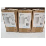 NEW (3ct) Kichler Flush Mount Indoor Ceiling Fixture. 9834WH 1-Light. 65W. BR30