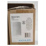 NEW (3ct) Kichler Flush Mount Indoor Ceiling Fixture. 9834WH 1-Light. 65W. BR30
