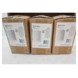 NEW (3ct) Kichler Flush Mount Indoor Ceiling Fixture. 9834WH 1-Light. 65W. BR30