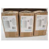 NEW (3ct) Kichler Flush Mount Indoor Ceiling Fixture. 9834WH 1-Light. 65W. BR30