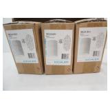 NEW (3ct) Kichler Flush Mount Indoor Ceiling Fixture. 9834WH 1-Light. 65W. BR30