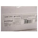 NEW (3ct) Cooper Lighting Solutions Sure-Lites Exit Signs. (Model EUX6RH)