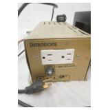 Power Inverter, Control Signal Box, Low Voltage Luminaire Power Supply