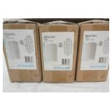 NEW (3ct) Kichler Flush Mount Indoor Ceiling Fixture. 9834WH 1-Light. 65W. BR30