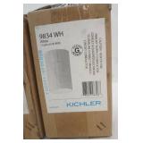 NEW (3ct) Kichler Flush Mount Indoor Ceiling Fixture. 9834WH 1-Light. 65W. BR30