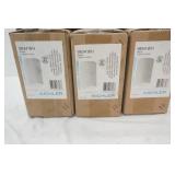 NEW (3ct) Kichler Flush Mount Indoor Ceiling Fixture. 9834WH 1-Light. 65W. BR30