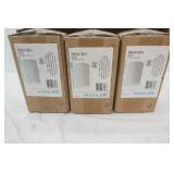 NEW (3ct) Kichler Flush Mount Indoor Ceiling Fixture. 9834WH 1-Light. 65W. BR30