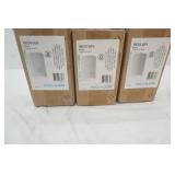 NEW (3ct) Kichler Flush Mount Indoor Ceiling Fixture. 9834WH 1-Light. 65W. BR30