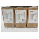 NEW (3ct) Kichler Flush Mount Indoor Ceiling Fixture. 9834WH 1-Light. 65W. BR30