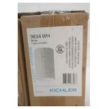 NEW (3ct) Kichler Flush Mount Indoor Ceiling Fixture. 9834WH 1-Light. 65W. BR30