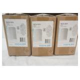 NEW (3ct) Kichler Flush Mount Indoor Ceiling Fixture. 9834WH 1-Light. 65W. BR30