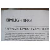 Kim Lighting Light vault 8 (LTV8) In-Ground Architectural Landscape Light & Housing