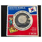 1970 South Korea 1 Won
