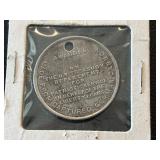 U.S. Treasury Department Medal Made From Captured German Cannon