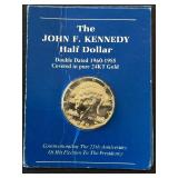 1985 Kennedy Gold Plated Half Dollar