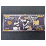 24K Gold Foil $100 Dollar Note Fight!