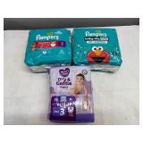 MM1. 3pkgs Diapers