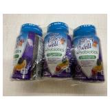 MM1. 3x 60 Gummies Fiber Well + Probiotics-11/2026