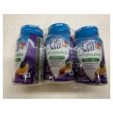 MM1. 3x 60 Gummies Fiber Well + Probiotics-11/2027