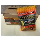 12 bags Snak Club Hot Ones-Hot Habanero Snack Mix
