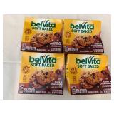 4x 5-1.76oz packs Belvita Soft Baked