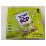 3x 6 bags Skinny Pop Original Popcorn