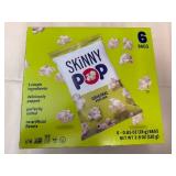 3x 6 bags Skinny Pop Original Popcorn