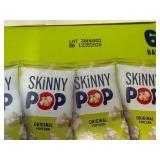 3x 6 bags Skinny Pop Original Popcorn