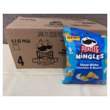 6x 2ox pkgs Pringle Mingles-Sharp White Cheddar & Ranch
